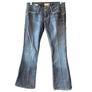 William Rast Savoy Ultra Low Rise Bootcut Denim Jeans Size 27